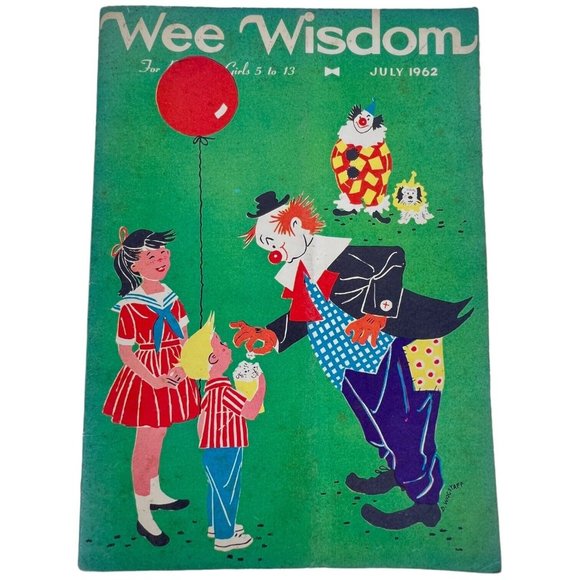 Vintage Wee Wisdom Childrens Magazine Lot Of 7  Issues 1950s 1960s 1970s - Picture 8 of 13